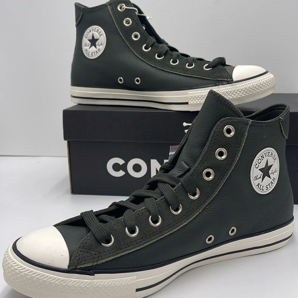 Converse Men's High-Top Sneakers A14810C
CTAS WIDE HI
DENSE CANOPY/EGRET/BLACK - Picture 14 of 16